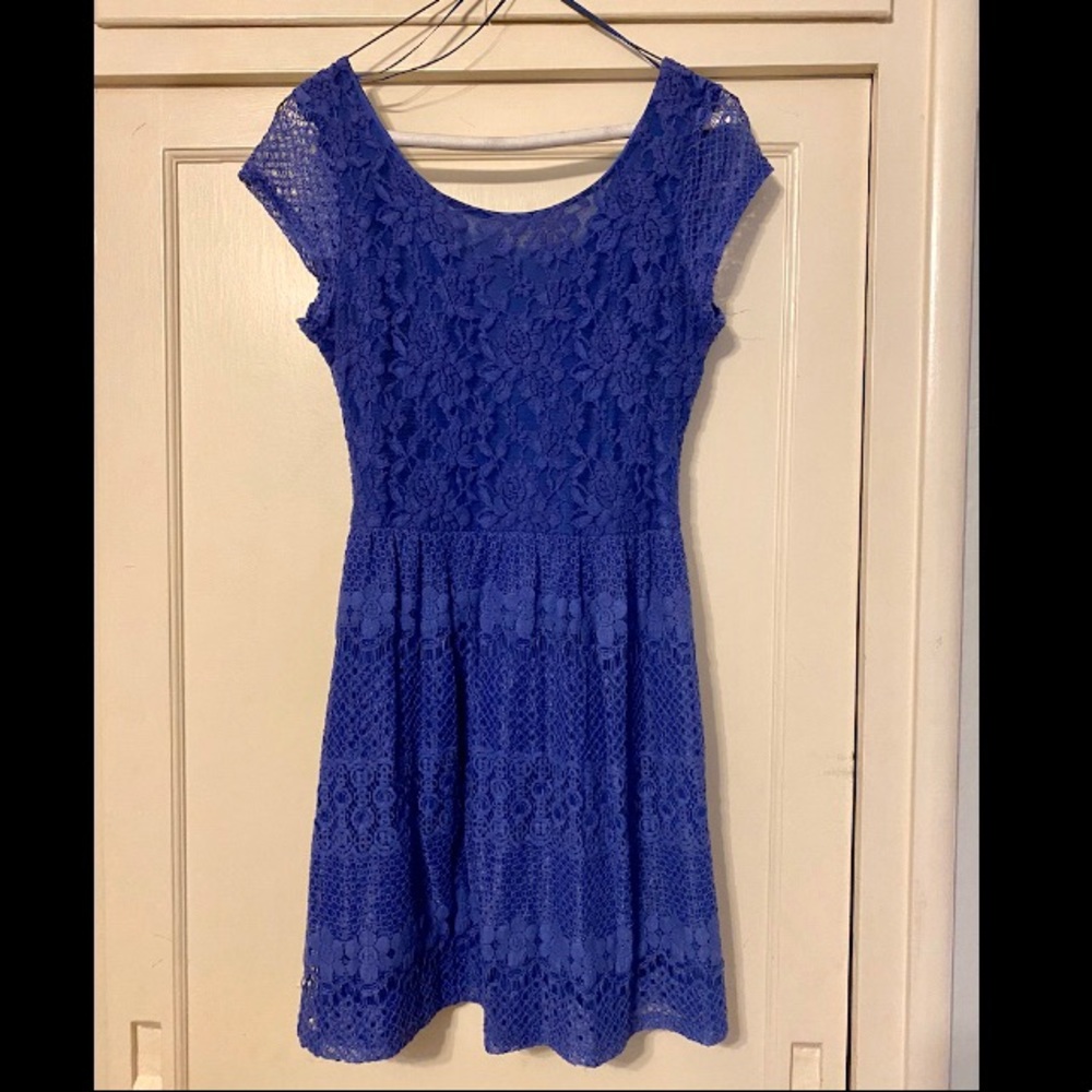 Blue summer dress